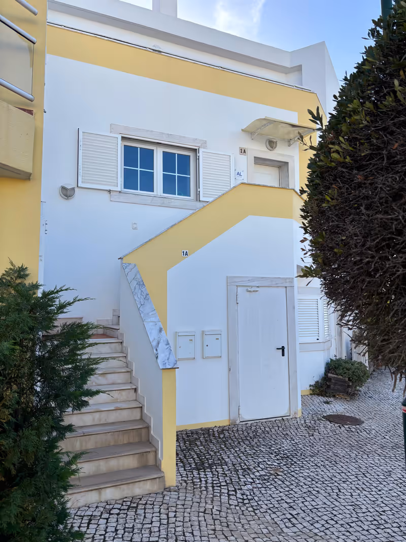 Exterior of Ria Sea House, a beachfront duplex in Cabanas de Tavira, Algarve